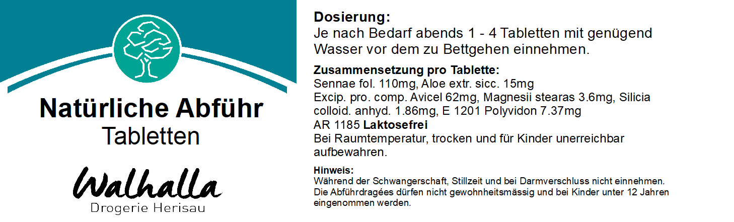 ABFÜHRTABLETTEN NATÜRLICH 150STK.