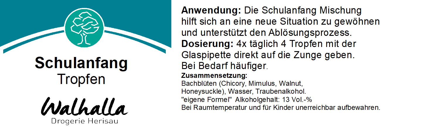 BACHBLÜTEN SCHULANFANG 30ML