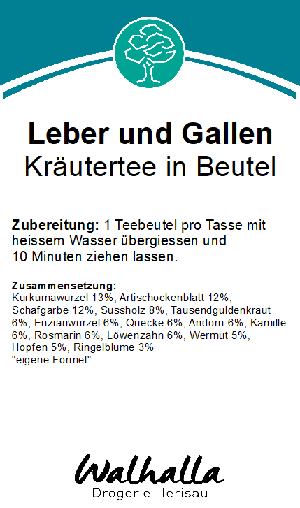 LEBER-GALLE-TEE 30 BEUTEL