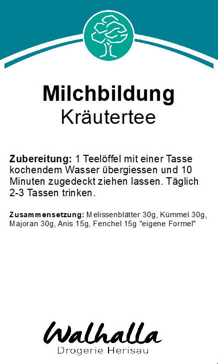 MILCHBILDUNGSTEE 120 GR.