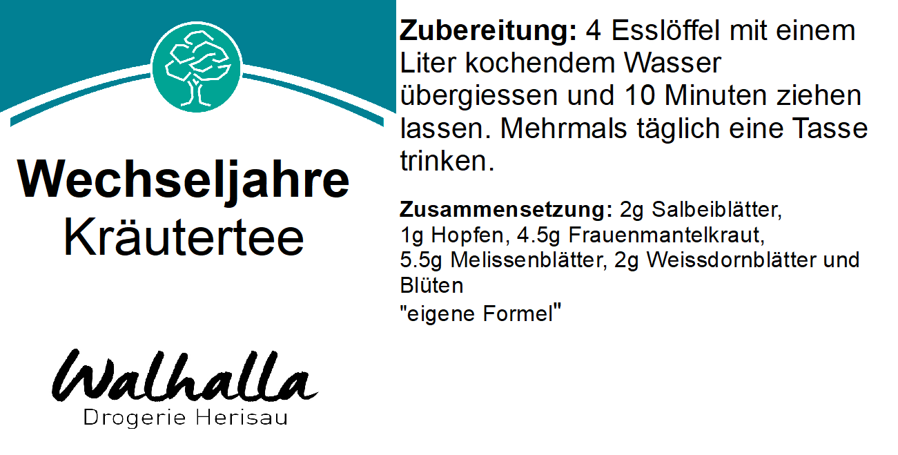 WECHSELJAHRETEE KLEINGRÖSSE 15G