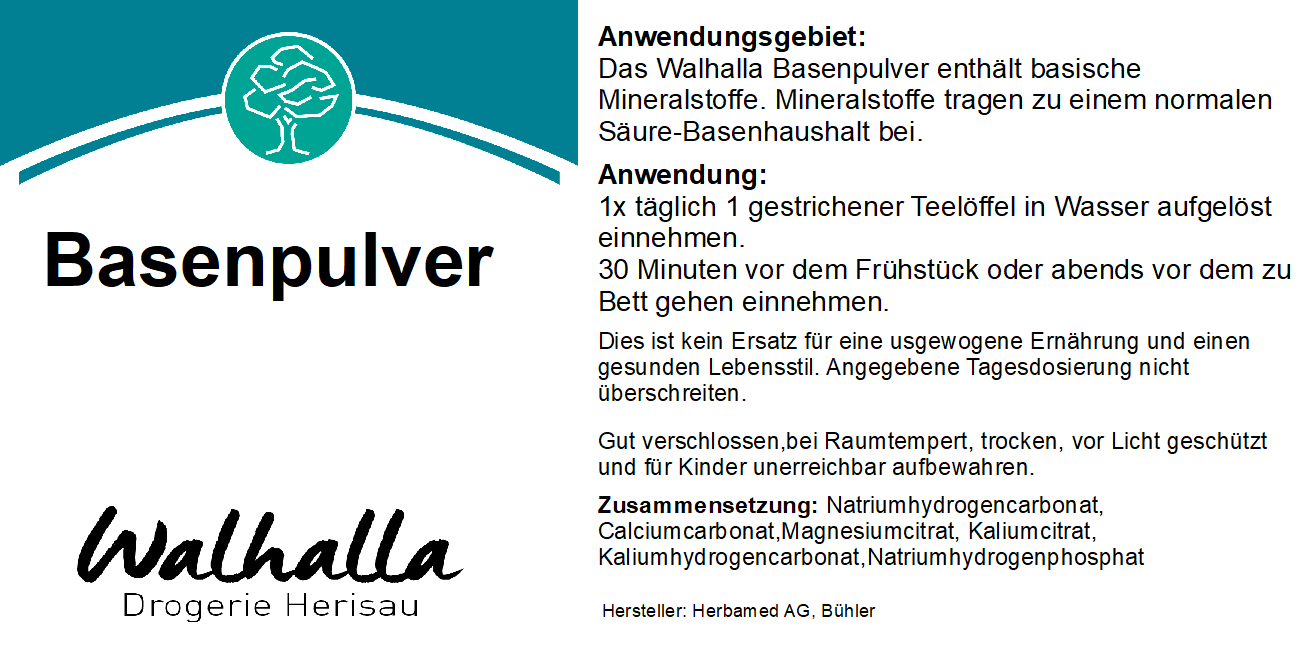 WALHALLA BASENPULVER 300G