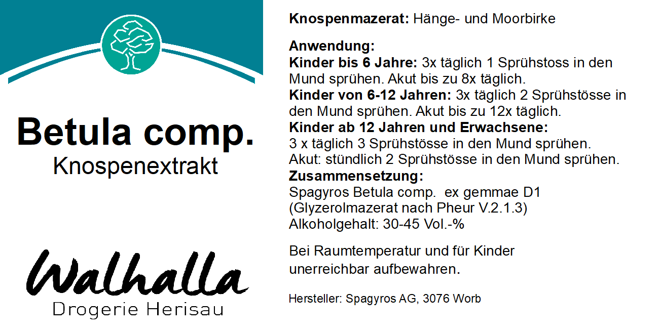 GEMMO EM BETULAE COMP 30ML