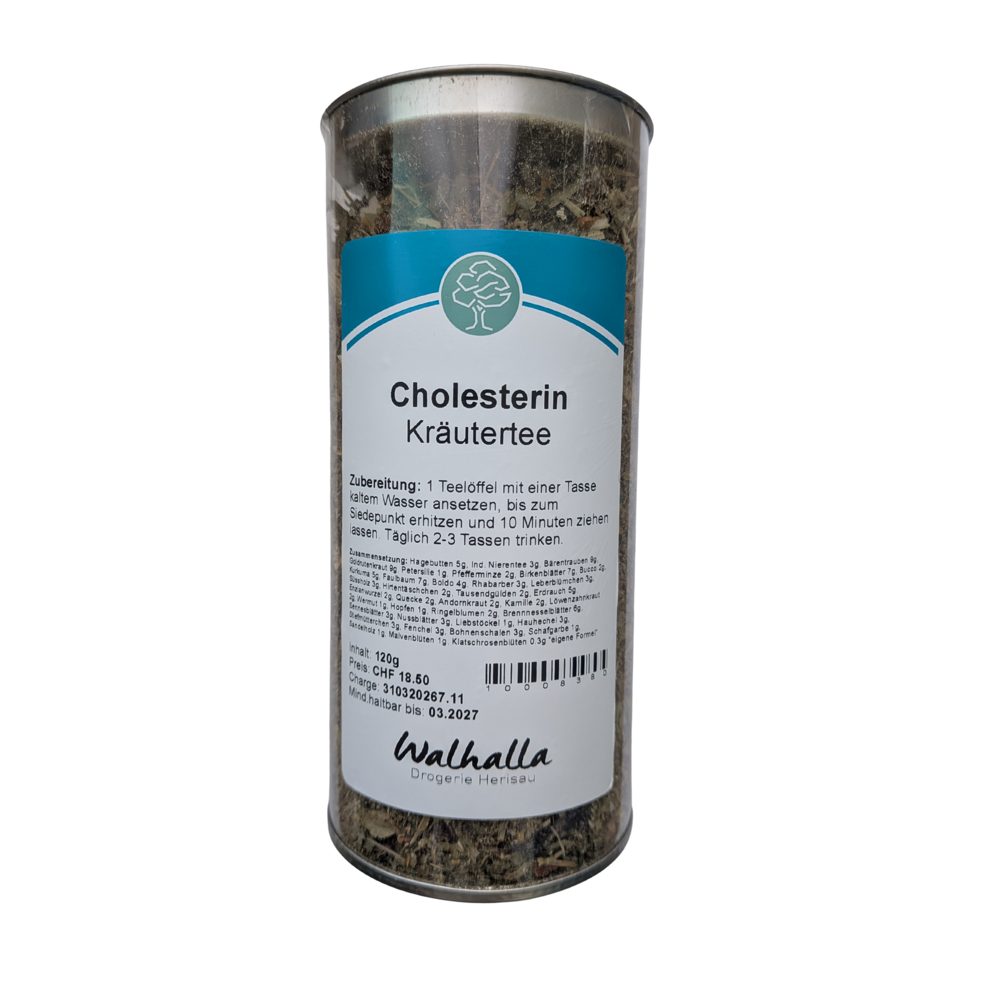 CHOLESTERINTEE OFFEN 120 GR