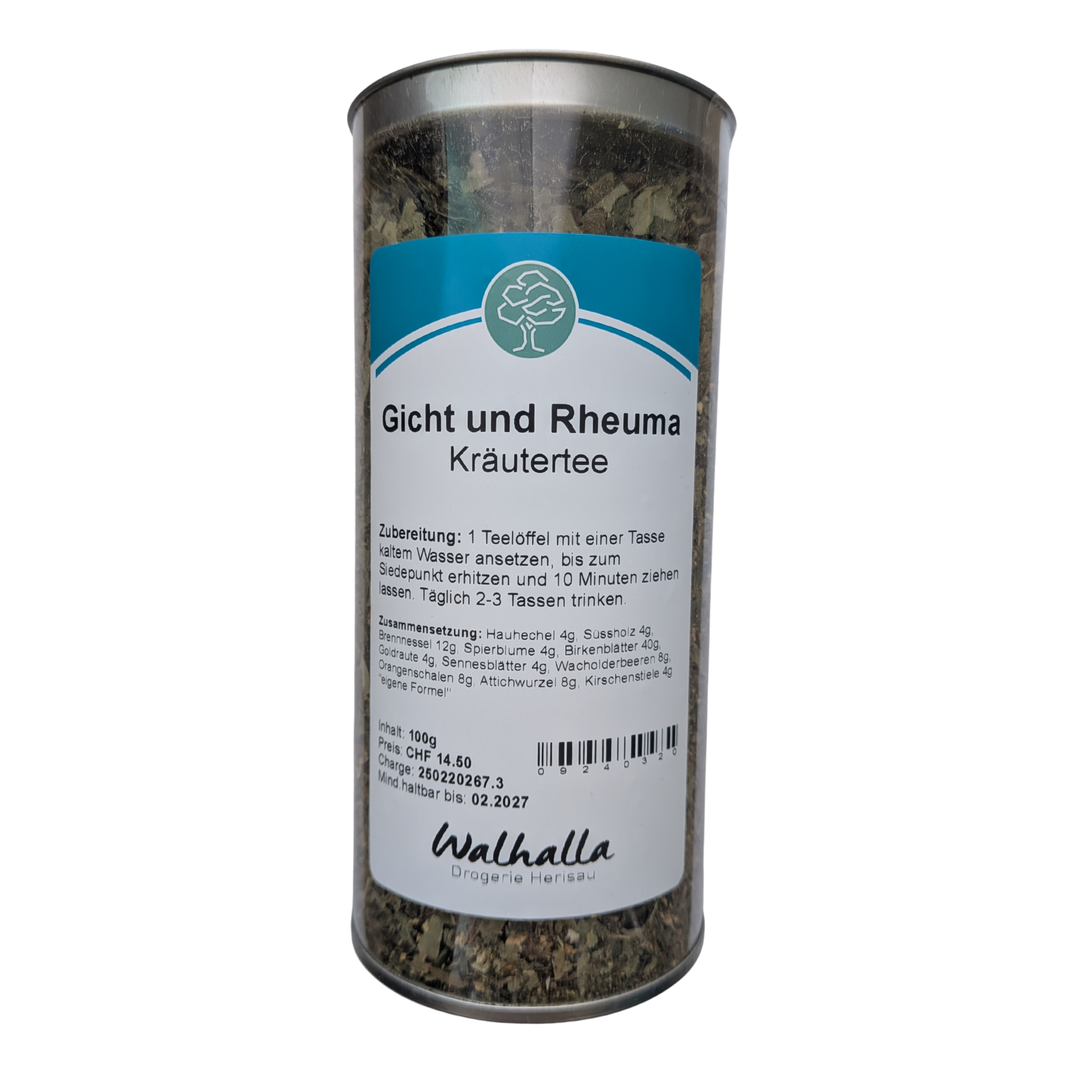 GICHT-RHEUMATEE 100 GR. OFFEN