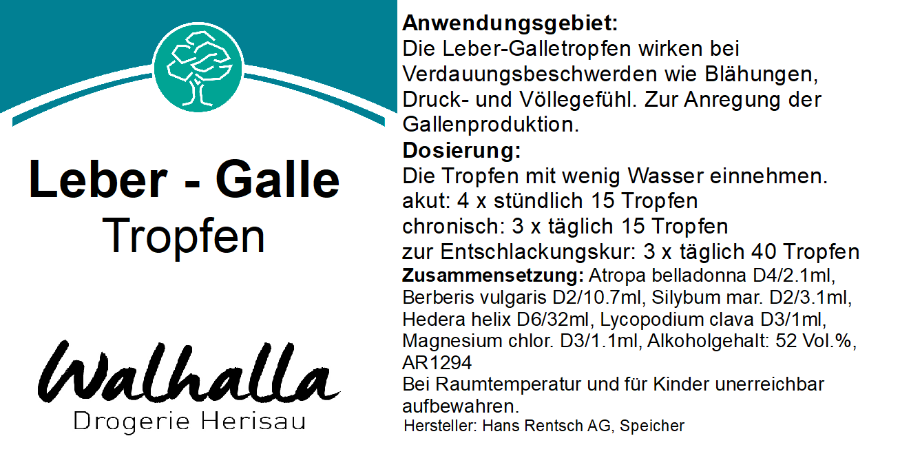 LEBER-GALLEN-TROPFEN 50ML