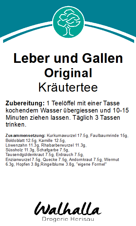 LEBER-GALLENTEE ORIGINAL 150 GR. OFFEN