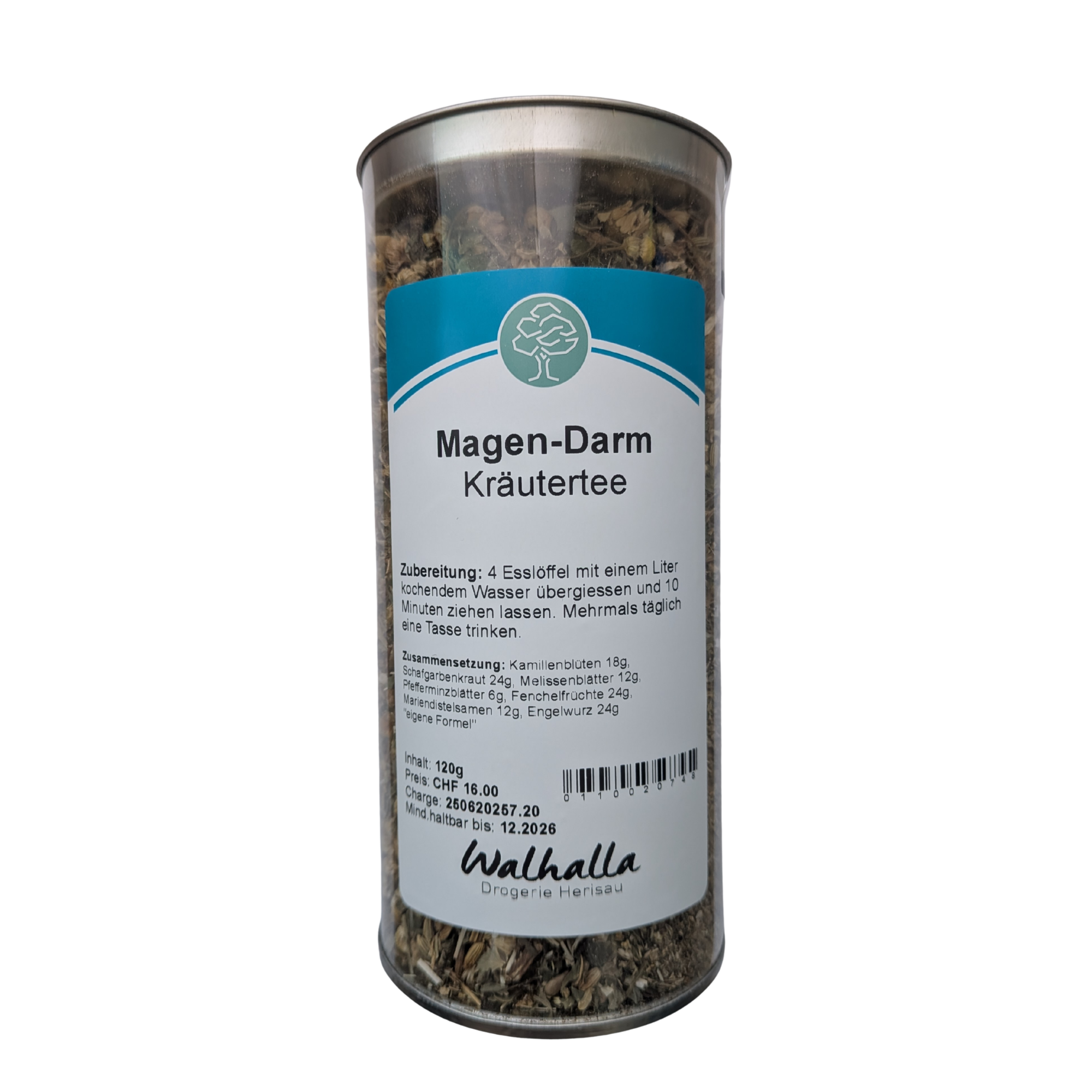 MAGEN-DARMTEE 120GR. OFFEN