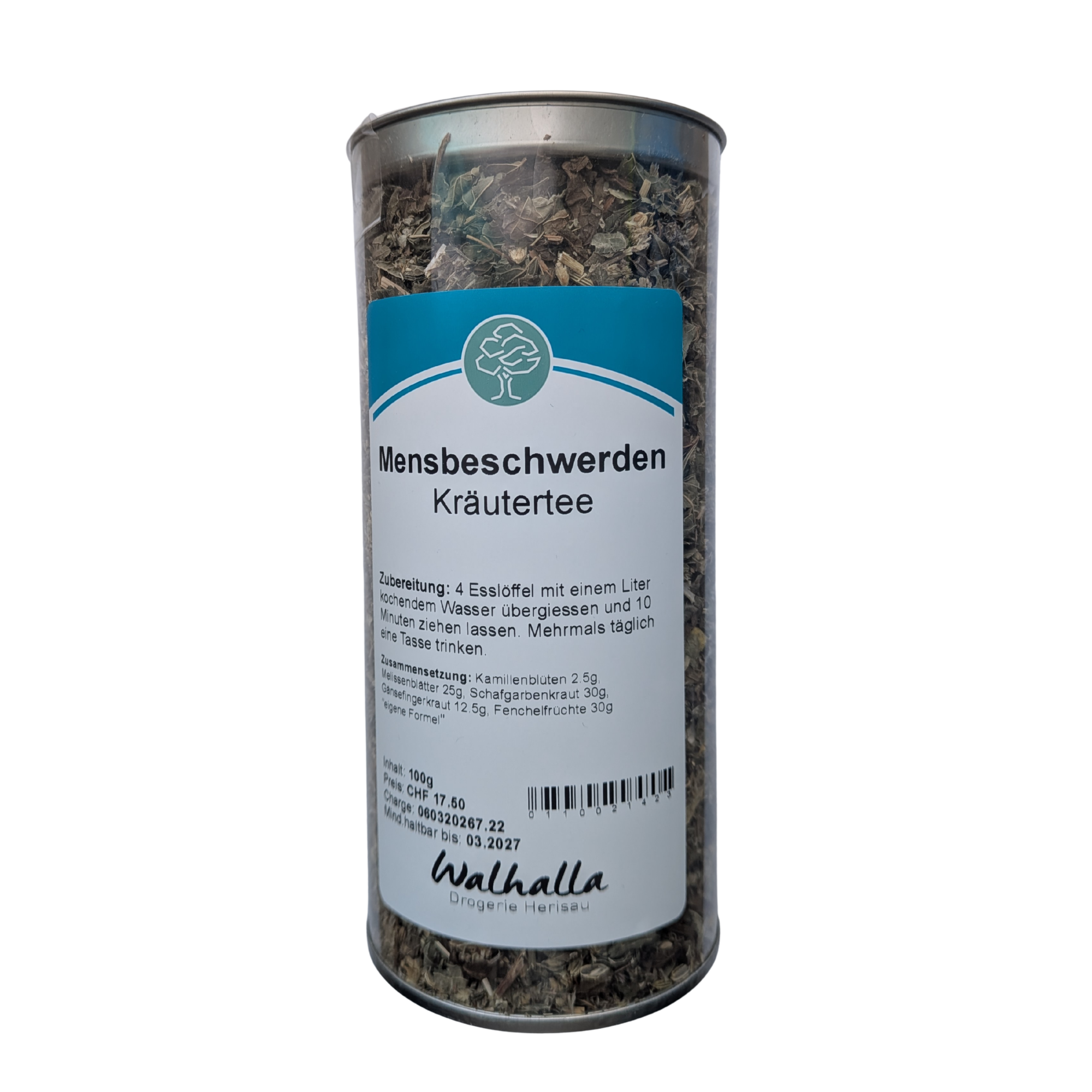 MENSBESCHWERDEN TEE 100 GR.