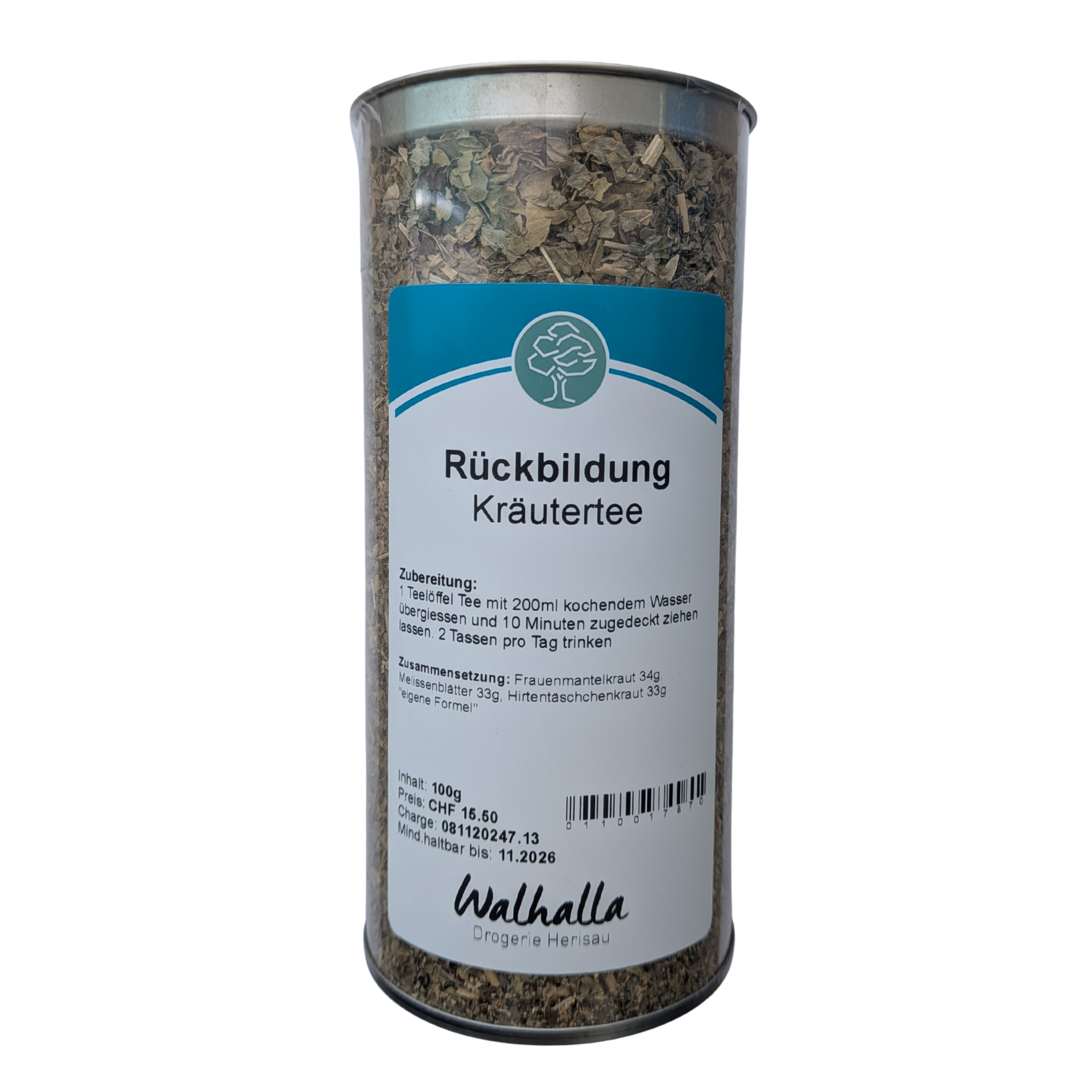 RÜCKBILDUNGSTEE 100G