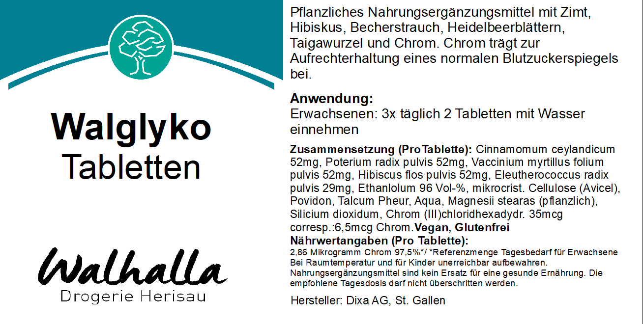 WALGLYKO 200 TABLETTEN