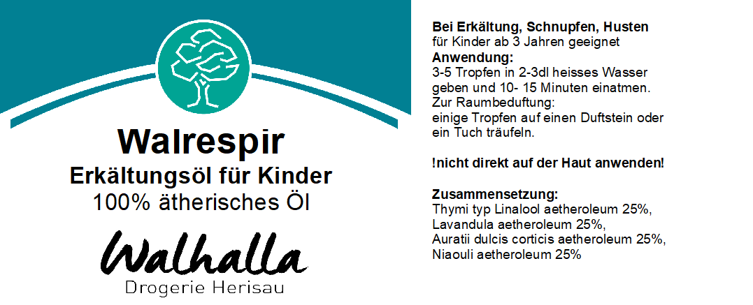 WALRESPIR ERKÄLTUNSÖL KINDER 10ML