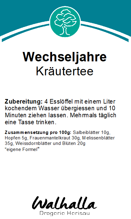 WECHSELJAHRETEE 70 GR.